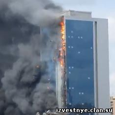 Пожар в центре Стамбула